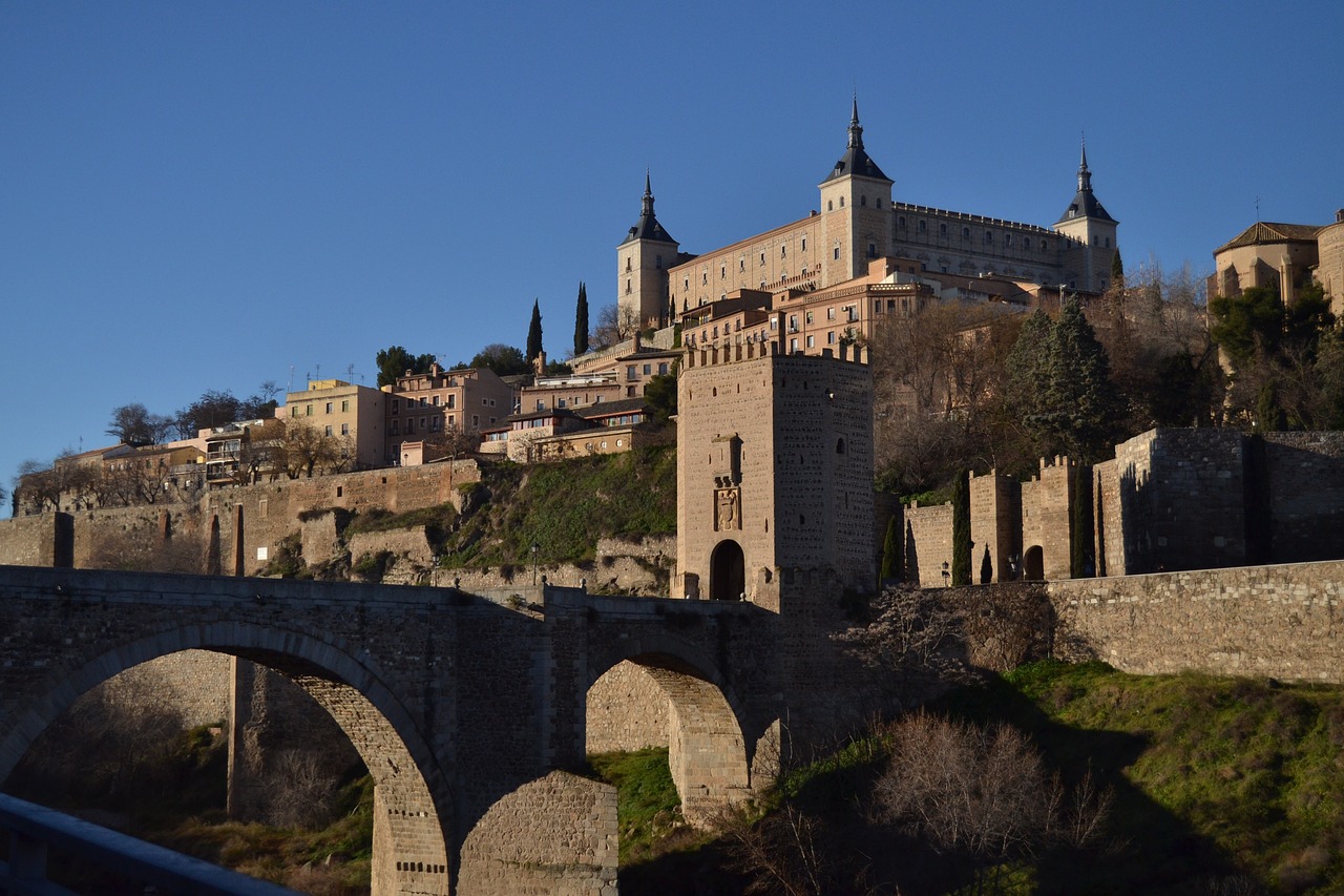 spain, toledo, landscape